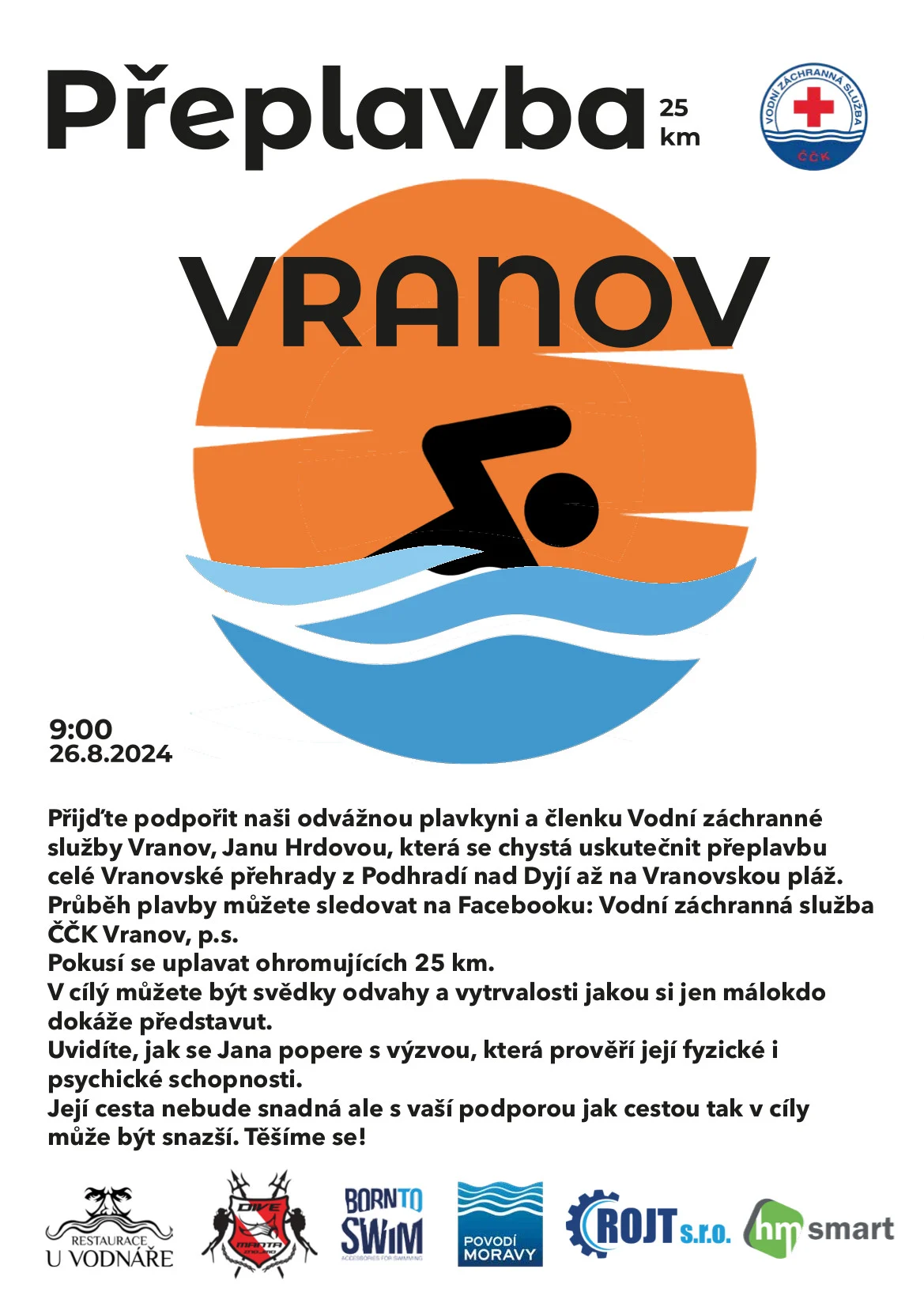 Přeplavba Vranova 25km